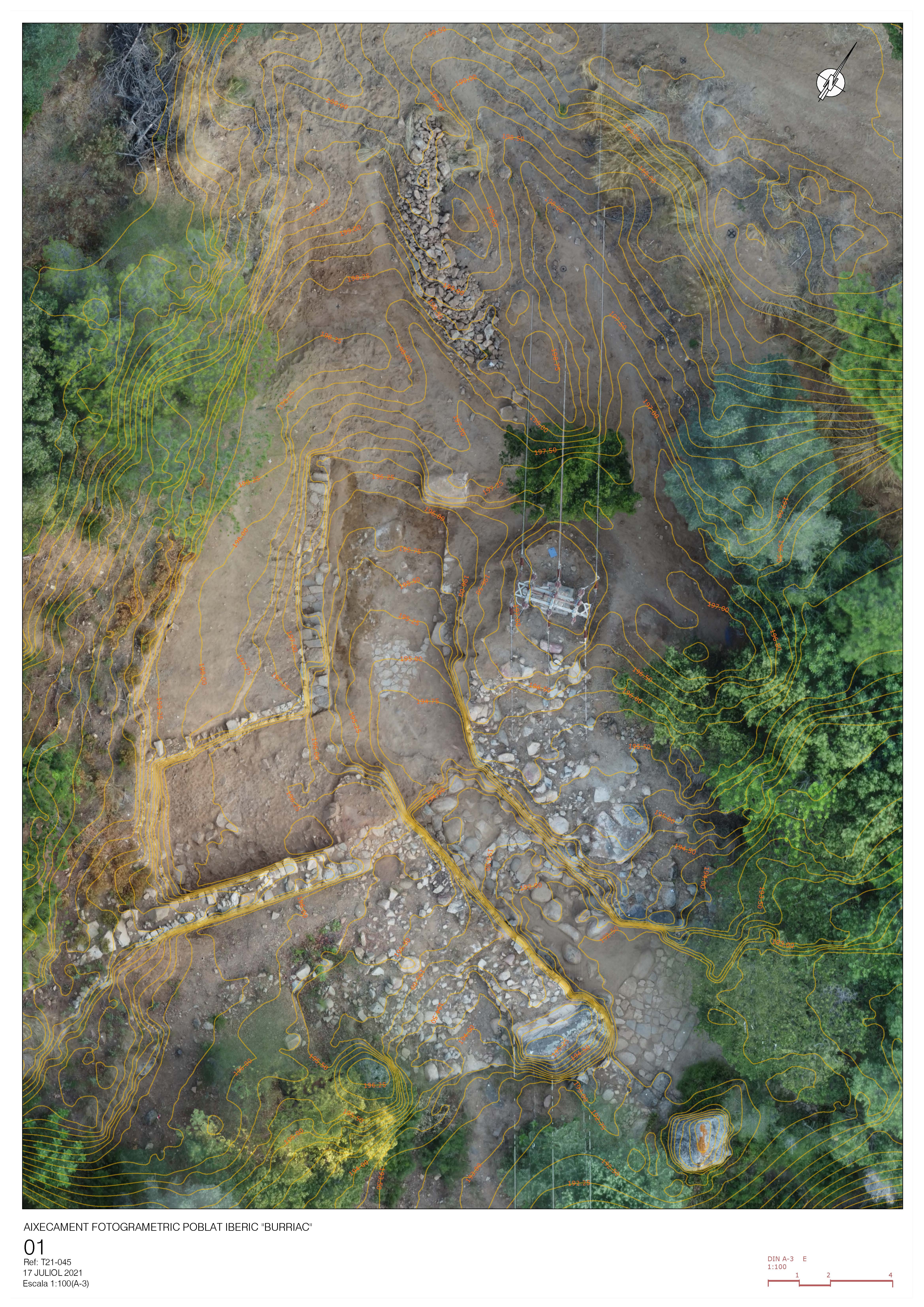 Aixecament Fotogramètric Poblat Ibèric Burriac
